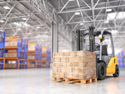 As peças essenciais das empilhadeiras