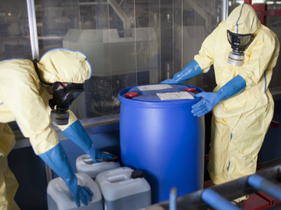 Detalhes internos das empresas de coleta de resíduos